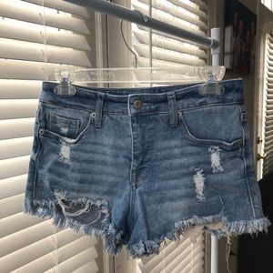 Cute Mossimo high rise jean shorts